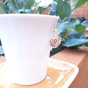 Pisces Zodiac Constellation Simple Earrings